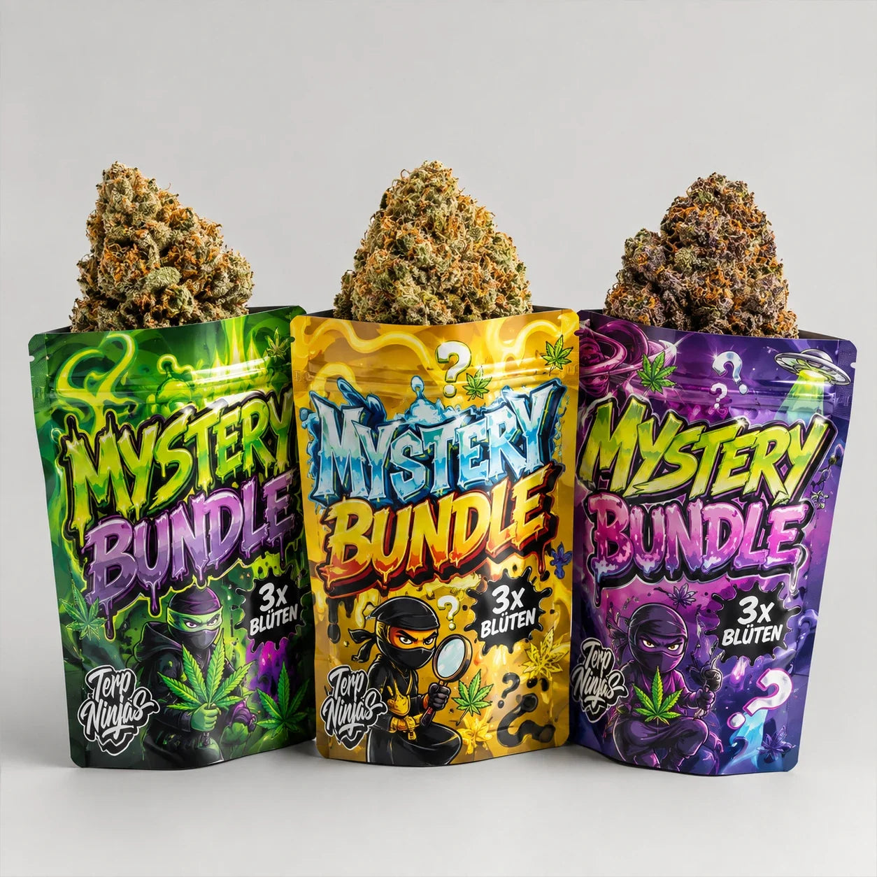 Mystery Terp Ninjas Superior Dragon Buds Probierpaket