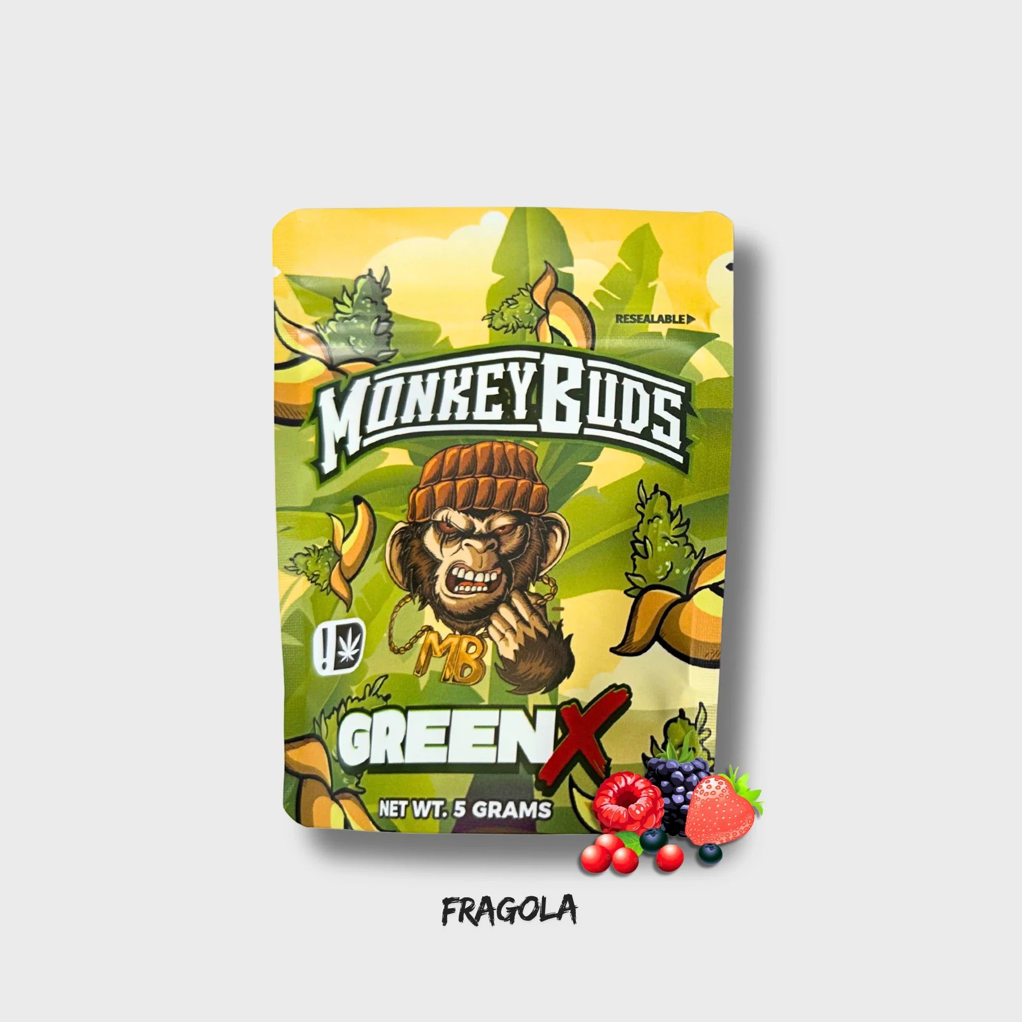 MonkeyBuds GreenX CBD Blüten Probierpaket 2