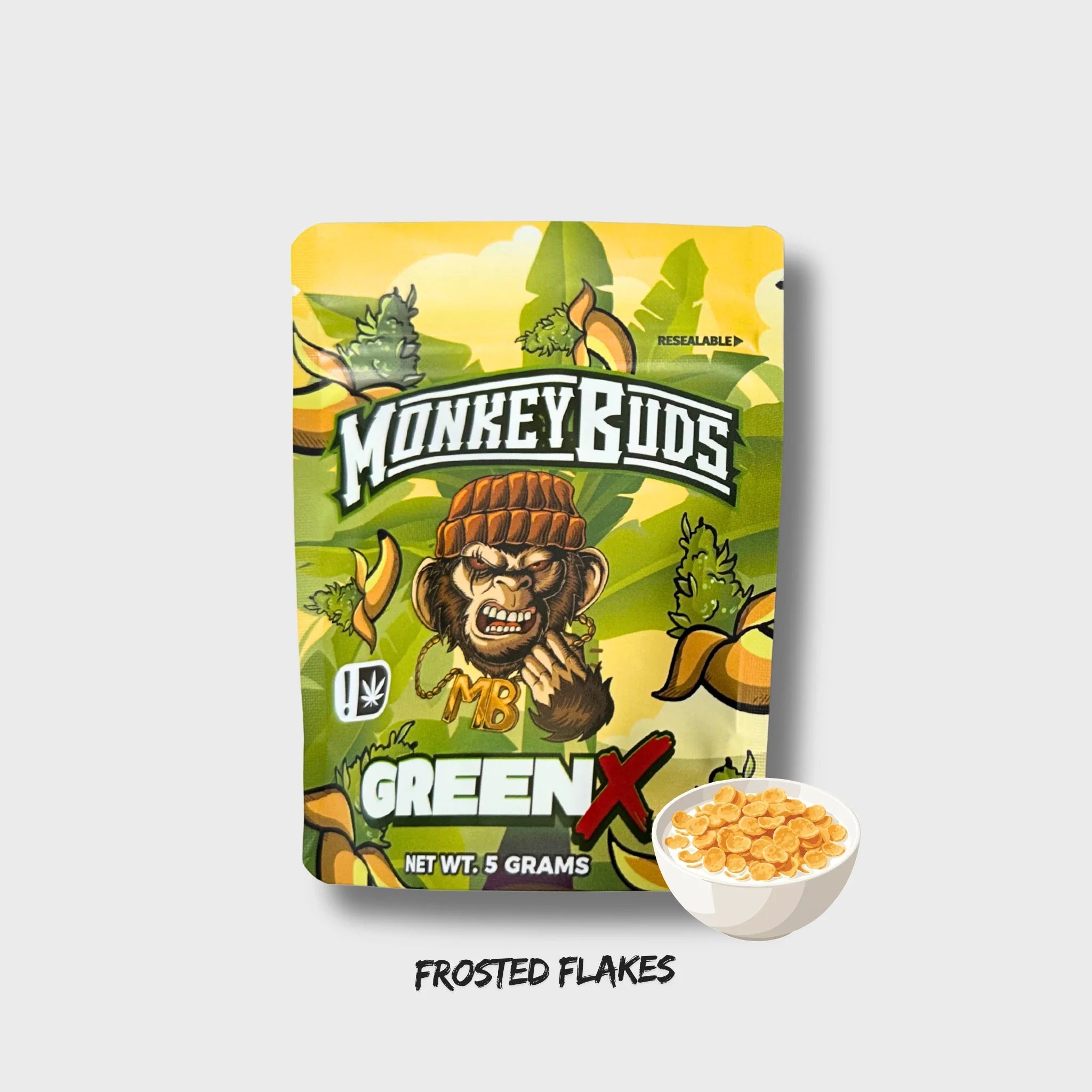 MonkeyBuds GreenX CBD Blüten Probierpaket 2