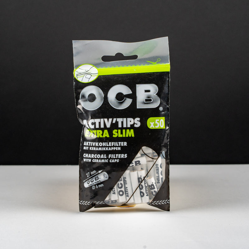 OCB Aktivkohle Filter 6mm 50er Tüte