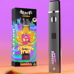 Happys Amsterdam Premium 1ml TAC Vape Forbidden Fruit - Indica