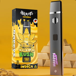 Happys Amsterdam Premium 1ml TAC Vape Golden OG Kush - Indica