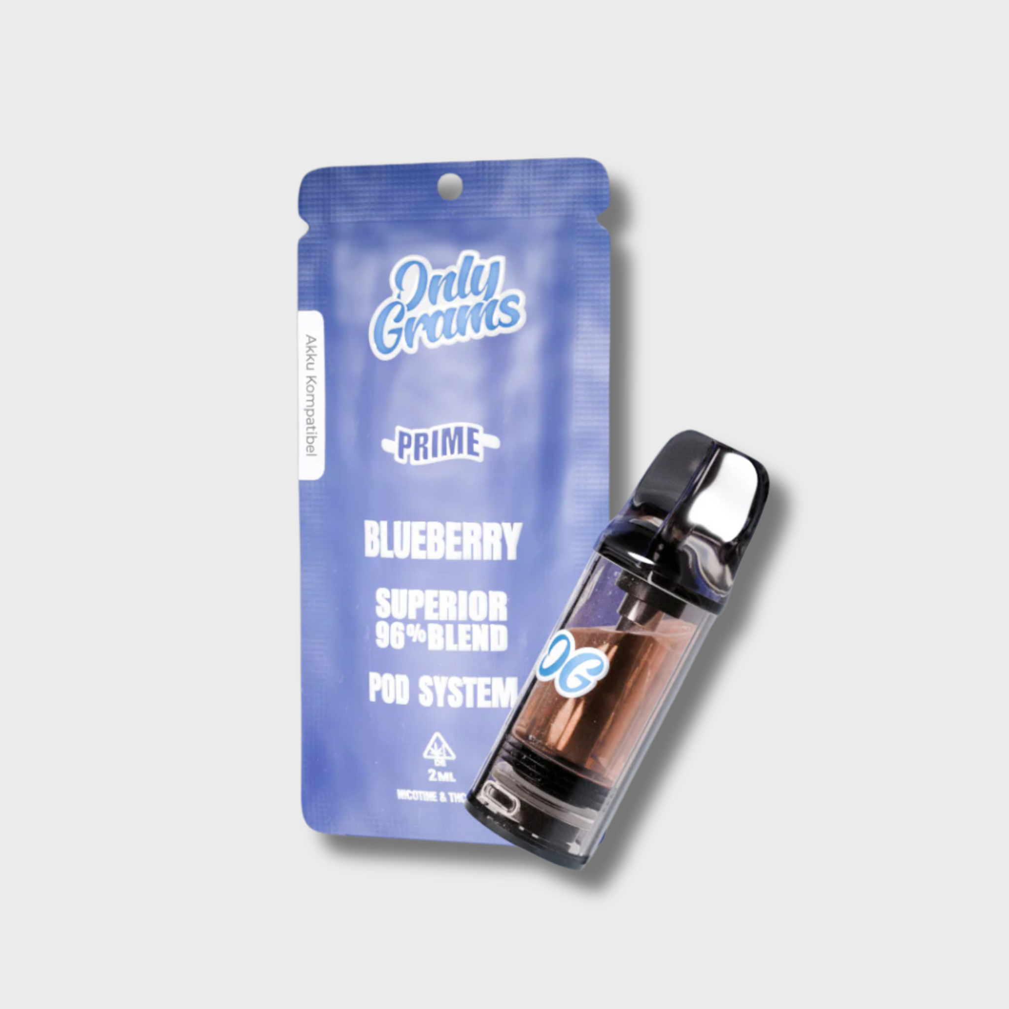 OnlyGrams Superior Vape Pod 96% Cherry 2ml