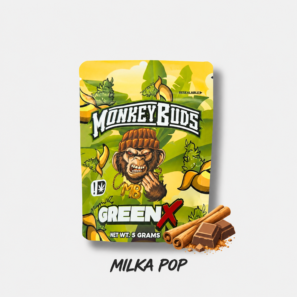 MonkeyBuds GreenX CBD Blüten Probierpaket