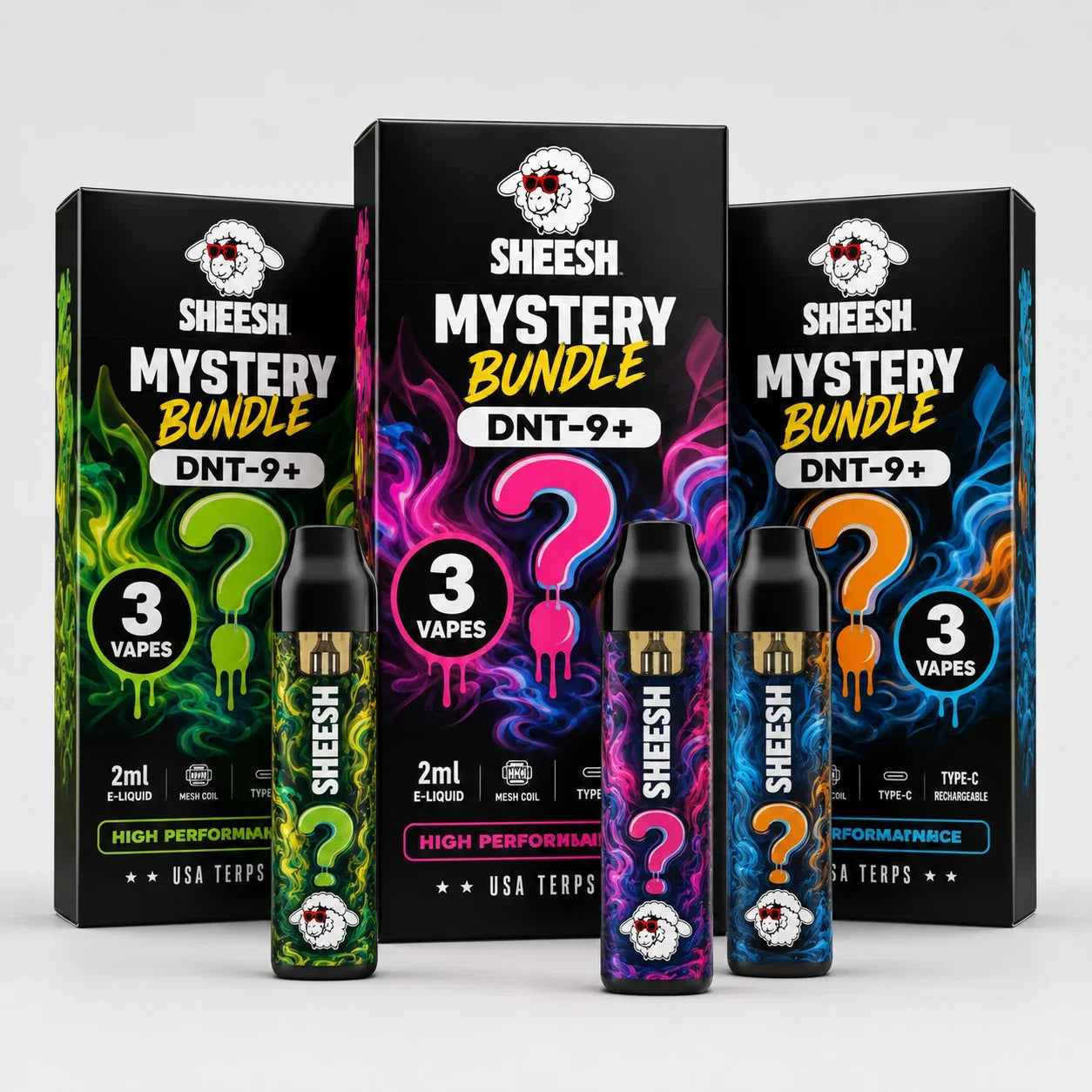 SHEESH DNT-9 Vape - Mystery Bundle