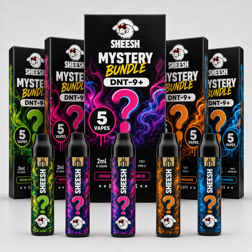 SHEESH DNT-9 Vape Mystery Bundle mit fünf Vapes
