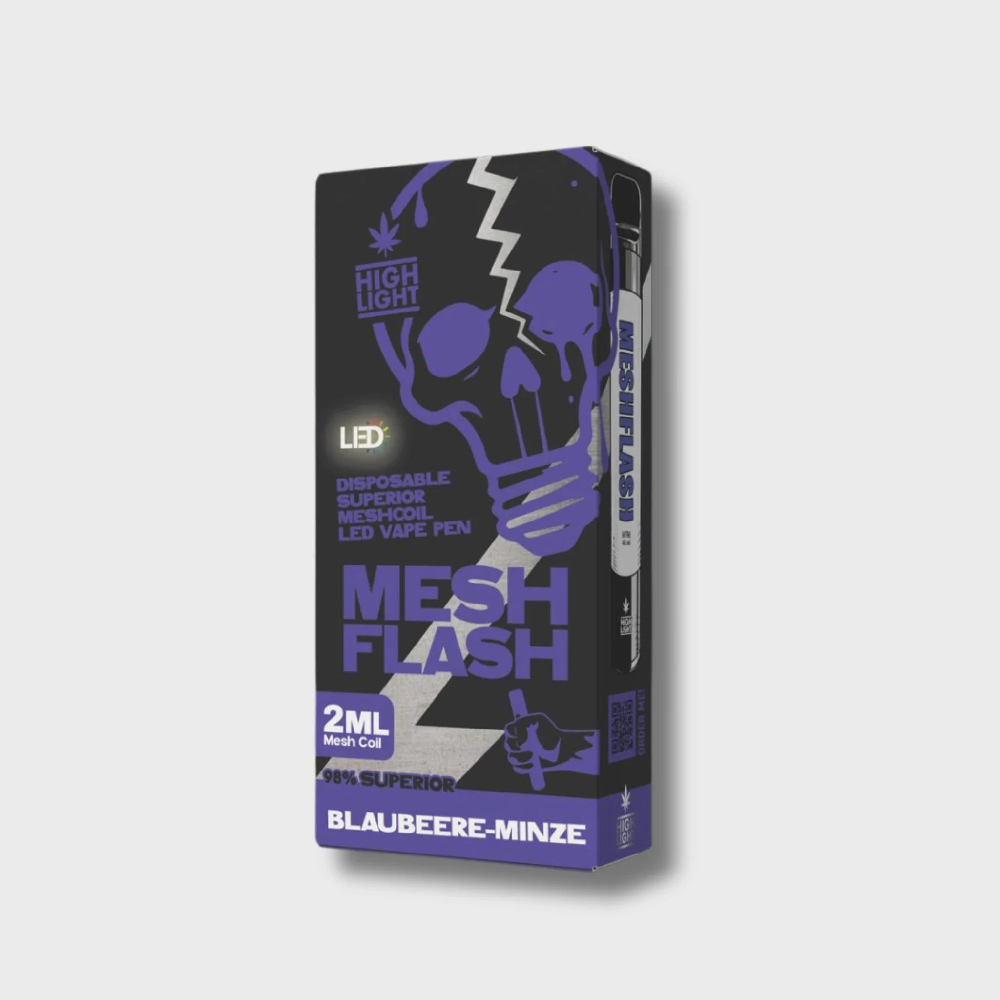 Mesh Flash 98% Superior Vape Blaubeere-Minze