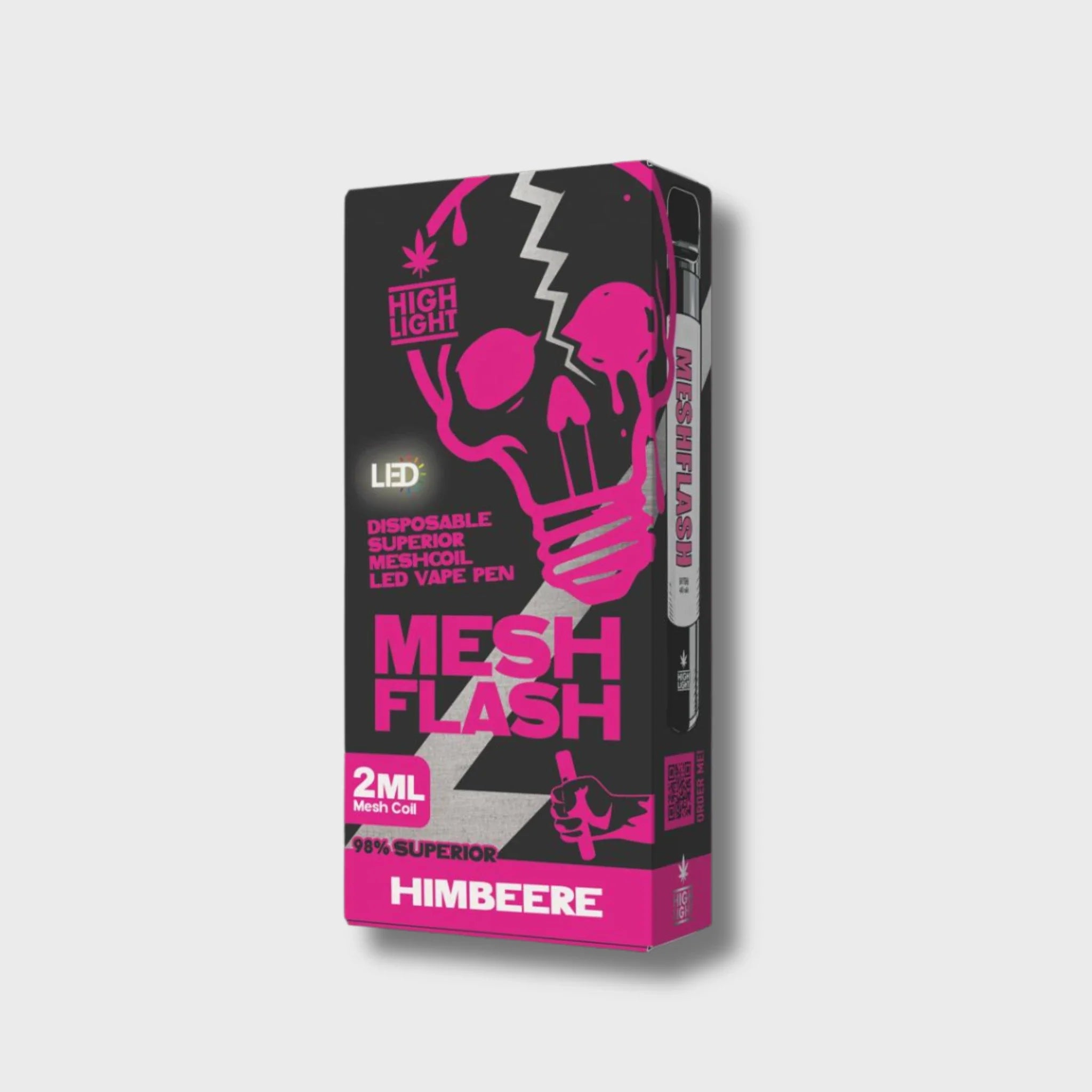 Mesh Flash 98% Superior Vape Himbeere